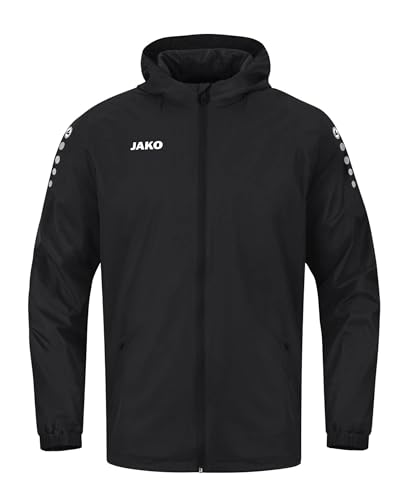JAKO Unisex Allwetterjacke Team 2.0, schwarz, 3XL