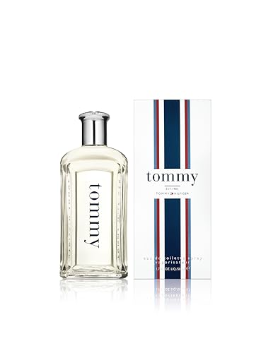 Tommy Hilfiger – Tommy Eau de Toilette 50 ml – Parfüm Herren – Fougère-Duft – Zitrusnoten und Fruchtnuancen – Transparenter Glasflakon