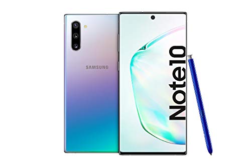 Samsung Galaxy Note 10 Smartphone Bundle (15.9cm (6.3 Zoll) 256GB interner Speicher, 8GB RAM, Dual SIM, Android) Aura Glow inkl. 36 Monate Herstellergarantie [Exklusiv bei Amazon] | Deutsche Version