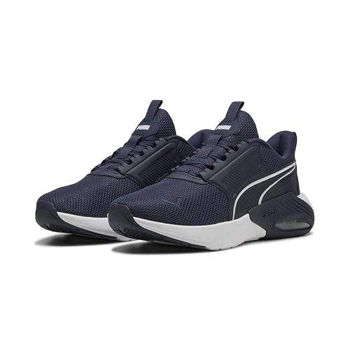 PUMA Unisex X-Cell Nova Fs Road Running Shoe, Puma Navy PUMA White, 43 EU