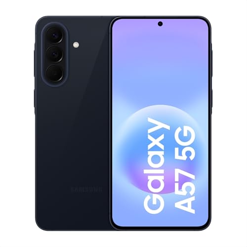 Samsung Galaxy A57 5G 256GB 8GB RAM 5.000mAh Akku AI Handy Android 16 Smartphone ohne Simlock ohne Branding (Navy)