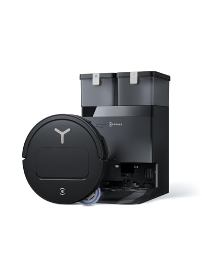 ECOVACS DEEBOT T50 Omni Gen3 Saugroboter, 25.000 Pa | 81 mm ultraflach, ZeroTangle 3.0 für Tierhaare, TruEdge 2.0, 75 °C Heißwasser-Moppwäsche