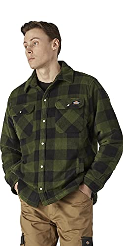 Dickies, Herren, Dickies Portland-Hemd, GRÜN, XL
