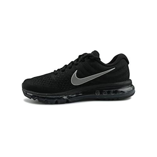 Nike Herren Air Max 2017 Cool Grey/Anthracite-Dark Grey (849559 008), Schwarz/Weiß/Anthrazit, 44 EU