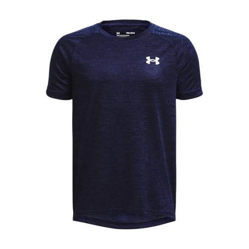 Under Armour Jungen UA Tech 2.0 SS Shirt, YXL, SCHWARZ
