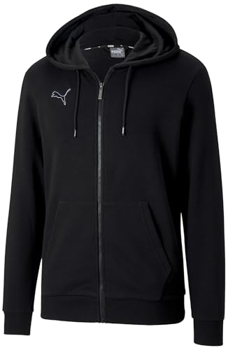Puma Herren teamGOAL Hoody CE Kapuzenpullover, Puma Black,