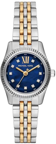 Michael Kors Damenuhr Lexington 3-Zeiger-Werk Edelstahl, MK4865