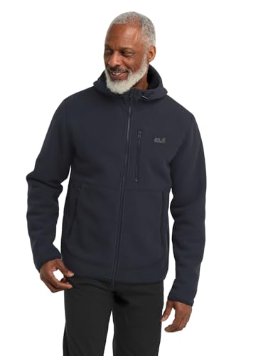 Jack Wolfskin Herren Lake Ridge Hooded Jkt M, Dark Navy, XXL EU