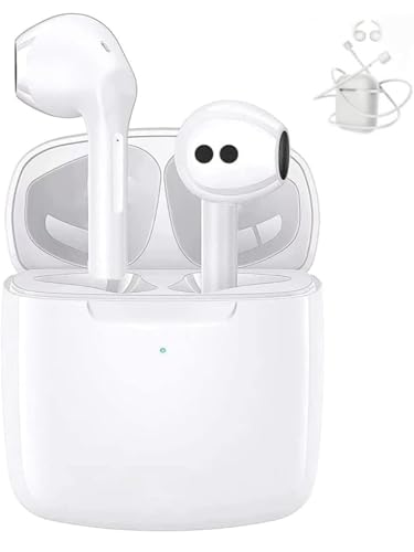 Kurt Bluetooth 5.0 Kopfhörer mit integriertem Mikrofon und Schutzhülle für Ladebox, Kompatibel mit jedem Bluetooth-Geräten