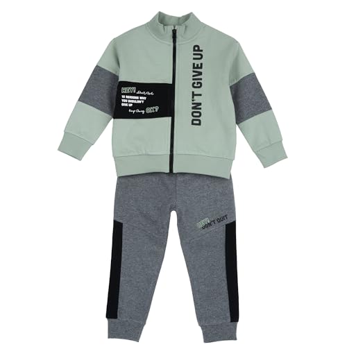 Chicco, Zweiteiler Für Kinder Mit Sweatshirt Und Langer Hose, Bequem Und Modisch, Aus Weichem Fleece-Stoff, Kinderbekleidung, Designed in Italy