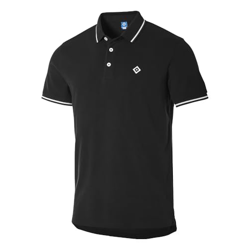 Hamburg SV HSV Poloshirt Shirt ** Gerd ** (DE/NL/SE/PL, Alphanumerisch, 3XL, Regular, Regular, Schwarz)