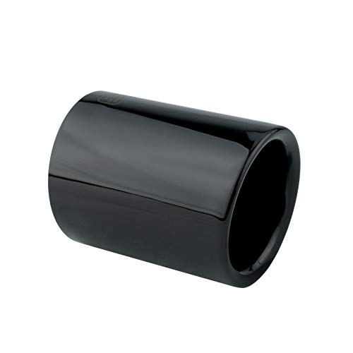 L&P A305 1 Auspuffblende Edelstahl 76mm Schwarz poliert Black Chrom Plug&Play Endrohrblenden Endrohrblende Auspuff Blende Endrohre Vergleichsnummern 1830 7622764-1830 7622762-1830 8648042 – 8648044