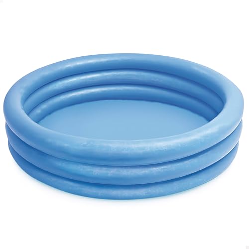 Intex 59416NP - Aufblasbarer Crystal Blau-Pool, Vinyl, Mehrfarbig, 114x25 cm