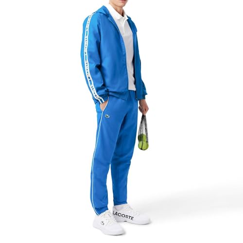 Lacoste Logo Sport Trainingsanzüge Herren - WH8987 99, Farbe:Blau AYG, Textil:M