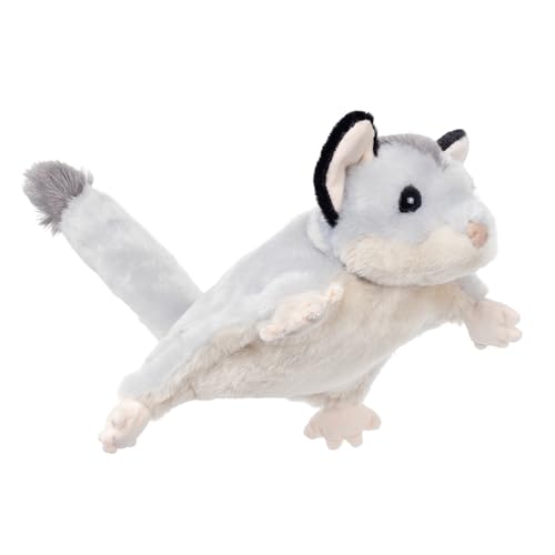 Zappi Co Plüsch Kurzkopfgleitbeutler Flughörnchen (22cm Länge) Weiches Kuscheltier & Stofftier, Umweltfreundliche Tierkollektion für Neugeborene & Kleinkinder