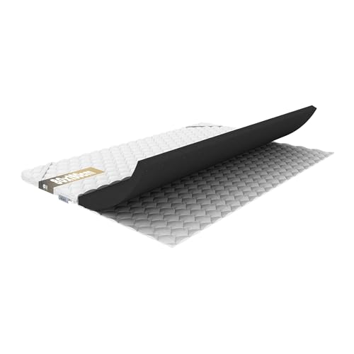 REM-Sen Matratzen Topper Matratzentopper 80x190cm Höhe 6cm Härtegrad 5 (H5) Mattress Topper aus sehr hart Polyurethanschaum, Dreilagige Membranhülle Für Sofa oder jeden Platz, Öko-Tex Zertifiziert