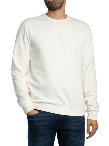 EA7 Herren Sweatshirt Mit Back Box Logo, Sugar Swizzle, L