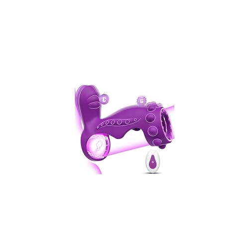 Tagnaff 360° Massageperlen–Intensive Stimulation Penisring Sex Spielzeug für die Paare, Penis Ring Sexspielzeug für Paare Extrem Sex Toys, Penies Ping Sextoysets für Paare Men Sex, Penisringe Cockring