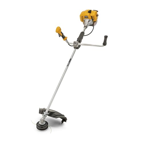 STIGA BC 535 B Benzin-Freischneider - 32,6 cc 2-Takt-Motor, 43 cm Schnittbreite, Fahrradlenker, 3T-Messer & Tap&Go-Kopf