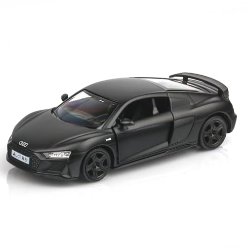 TOKAXI 1/36 Maßstab Audi R8 Diecast Automodell, Rückziehauto Spielzeugauto, Autogeschenk für Jungen und Mädchen