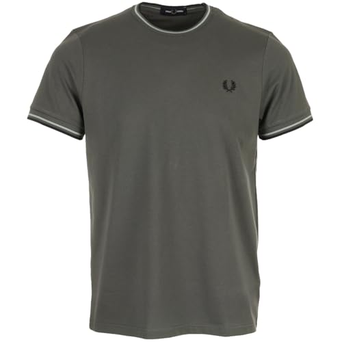 Fred Perry Twin Tipped T-Shirt, Herren T-Shirt - M