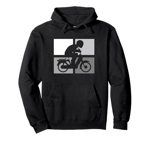 Mofa Mofaroller Moped Mofafahrer tshirt Mofa Pullover Hoodie