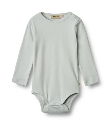 Wheat Unisex Rib Body Strampler Langarm Spencer Oeko-Tex Standard