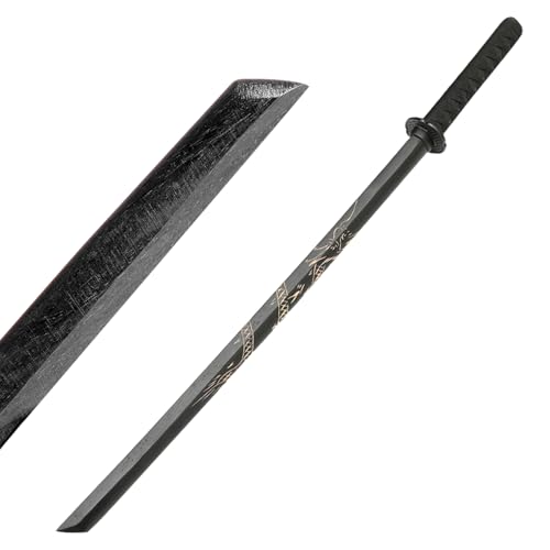 Holz Katana Schwert, Bokken Kendo-Training (Drachenmuster Bokuto)