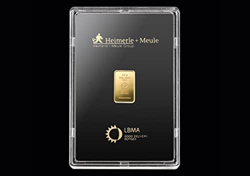 Heimerle + Meule 2,5 Gramm Goldbarren - 999,9 Feingold - LBMA zertifiziert