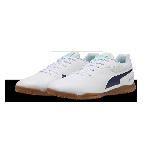 Puma Truco Iii Fußballschuh für Damen und Herren, Puma White Aqua Fizzy Light, 43 EU