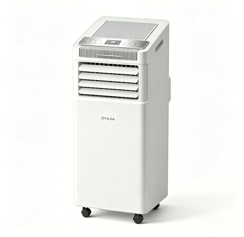 Oyajia Mobile Klimaanlage, 3-In-1 Mobil Klimaanlage Mit Abluftschlauch Und Timer, Mobiles Klimagerät Für Zuhause, Wohnung, Leise Portable Air Conditioner 2050W 7000BTU R290