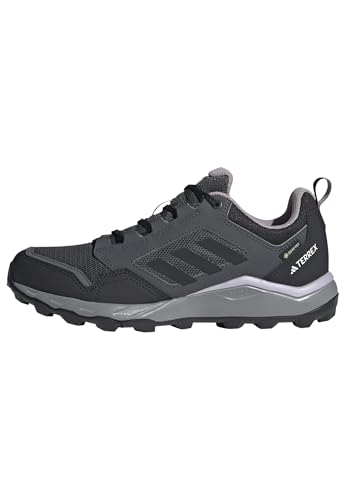 adidas Damen Terrex Tracerocker 2 Gore-TEX Trail Running Shoes, Grey Six/Core Black/Grey Three, 38 EU