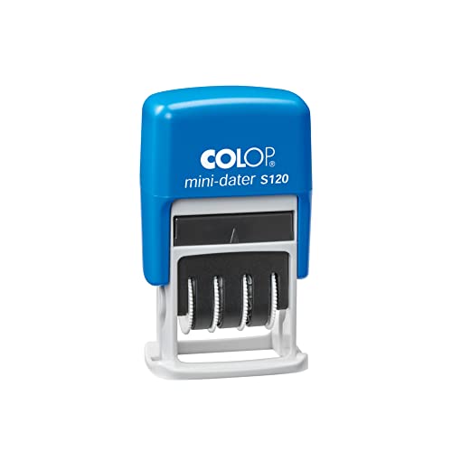 Colop 1452000200 Datumstempel MiniDater S 120 19 x 4 mm Kissen schwarz