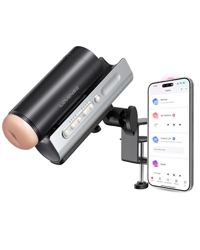 Lovense Solace Pro Automatischer Masturbator für Männer, per App ferngesteuerte Blowjob Taschenmuschi Penis Masturbatoren und immersivem KI/VR-Erlebnis, Sex Spielzeug für die Männer