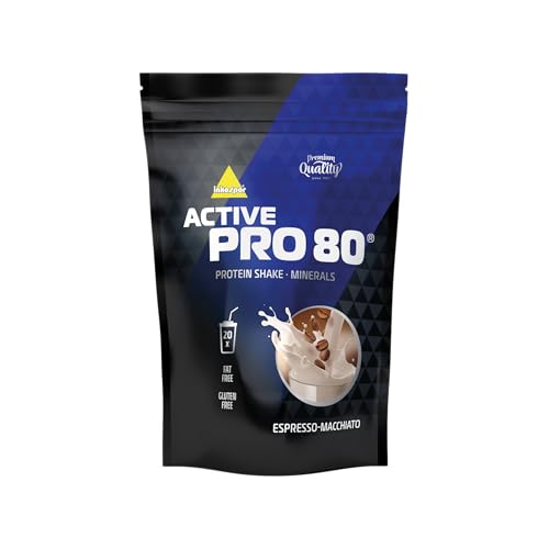 inkospor Active Pro 80 Protein Shake, Espresso-Macchiato, 500g Beutel