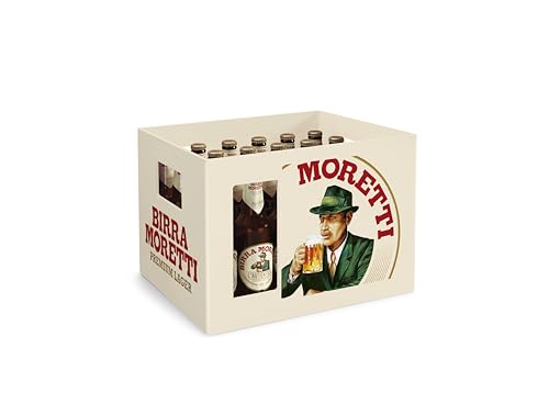 Birra Moretti Flaschenbier, MEHRWEG (24 x 0.33 l) im Kasten