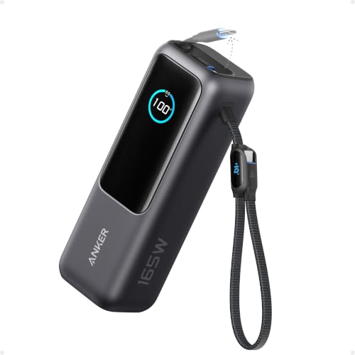 Anker 165W 25000mAh Laptop Powerbank mit 70cm ausziehbarem Kabel