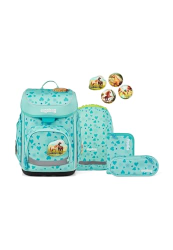 ergobag cubo Set ergonomischer Schulranzen Klassisch 5-teilig 1. Klasse Grundschule