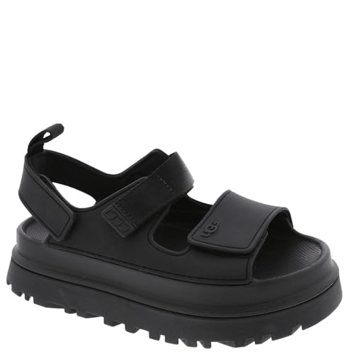 UGG Damen W GOLDENGLOW Sandals, Schwarz, 38 EU