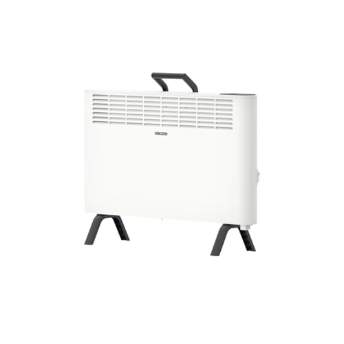 STIEBEL ELTRON neue Elektroheizung engergiesparend, Standgerät CNS 2000 Plus LCD move, 2 kW für ca. 25 m², TÜV geprüft, LC-Display, Wochentimer, Weiß, 207060