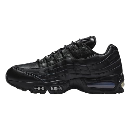 NIKE Air Max 95 QS Big Bubble Leather Triple Black