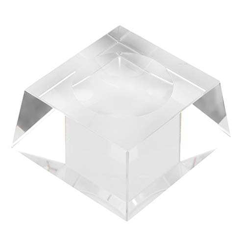 Rystal Ball Decor, Glaskugel Kristallkugel Kristallkugel Briefbeschwerer Heilung Meditationskugel Gl?nzend Bringt Gl¨¹ck mit klarem St?nder f¨¹r B¨¹ro f¨¹r Zuhause