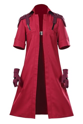 agfosa Devil Cosplay Herren Anime Kostüm Mantel Jacke Handschuhe Halloween Karneval Outfits XL