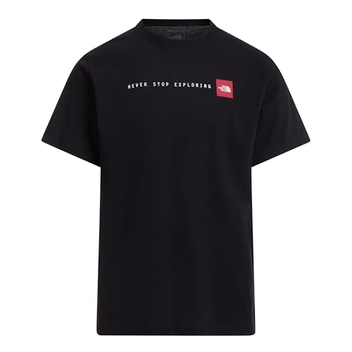 THE NORTH FACE - Never Stop Exploring normal geschnittenes T-Shirt mit Grafik für Herren - TNF Black, M