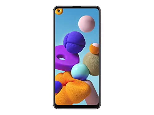 Samsung A217F Galaxy A21s 32 GB (Schwarz) ohne Simlock, ohne Branding, Schwarz, SM-A217FZKNEUB