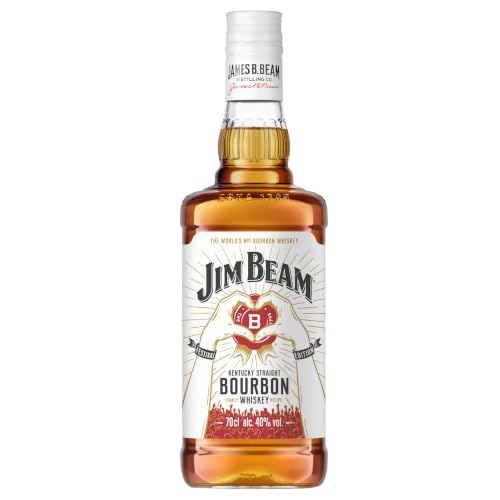 Jim Beam White | Kentucky Straight Bourbon Whiskey | vollmundiger und milder Geschmack | 40% Vol. | 700ml