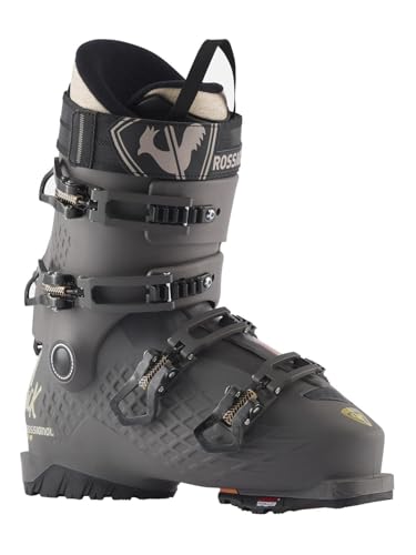 Rossignol Alltrack R Skischuhe Moon Grey MP 29,5 perfekten Komfort und Leistung auf der Piste. Anpassbare Innenschuhe, langlebig und warm. Ideal für Skifahrer.
