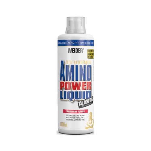 Weider Amino Power Liquid (1000ml) Cranberry - Aminosäuren - Aminosäure-Mix