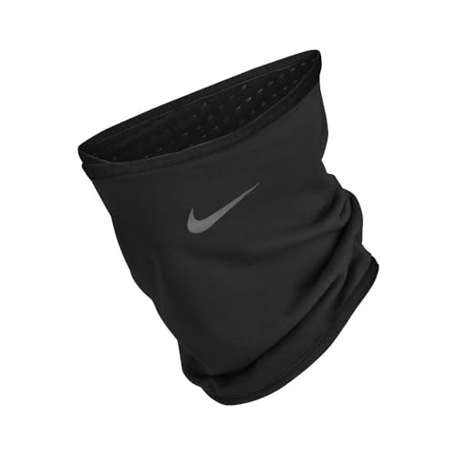 Nike Herren Therma Sphere Stirnband, Schwarz/Schwarz/silberfarben, S-M