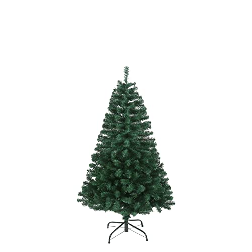 SVITA Weihnachtsbaum künstlich mit 460 Zweig-Spitzen inkl. Metall Ständer Tannenbaum Kunstbaum (Luvi-Nadeln | 150cm)